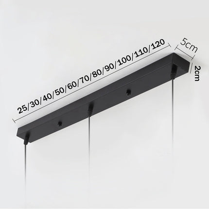 Ceiling Canopy for Pendant Light, Black Canopy Kit – image 9