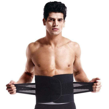 Waist Trainer for Men, Sweat Waist Trimmer Belt for Workout – image 4