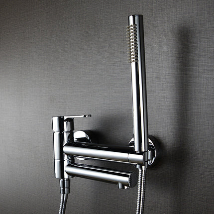 Bathtub Faucet Wall Mounted, Bathtub Faucet Set for Hot and Cold Water