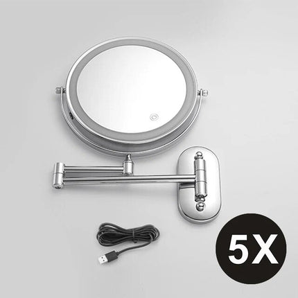 Lighted Vanity Mirror, Wall Mounted Makeup Mirror with Lights – image 8