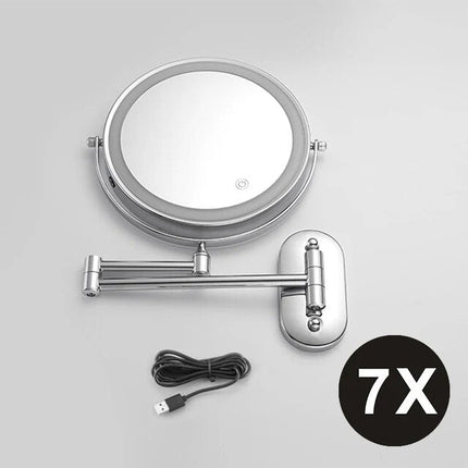 Lighted Vanity Mirror, 3X to 10X Magnifying LED Makeup Mirror for Bathroom – image 9