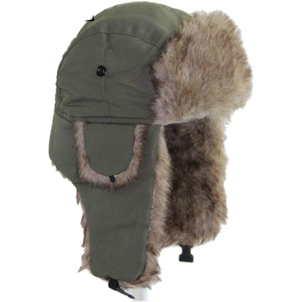 Windproof Faux Fur Lined Winter Hat for Men and Women – image 6