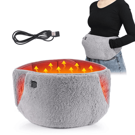 Menstrual Heating Belt, Heating Pad for Cramps, Rechargeable Electric Heating Pad, Period Pain Relief Belly Warmer