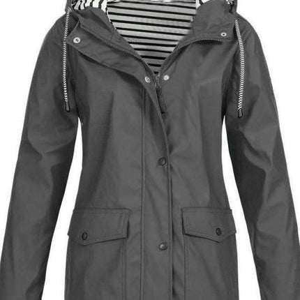 Trench Coat for Women, Windproof Rain Jacket – image 6