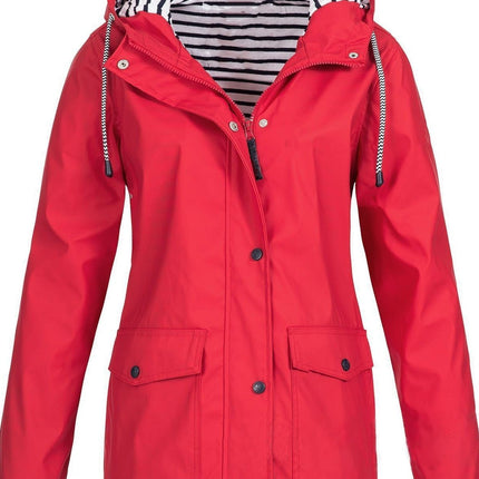Trench Coat for Women, Waterproof Jacket Long – image 5