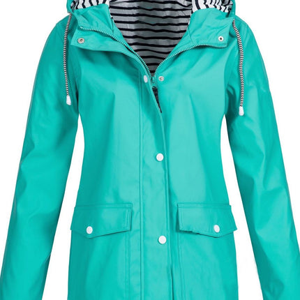 Trench Coat for Women, Waterproof Jacket Long – image 11