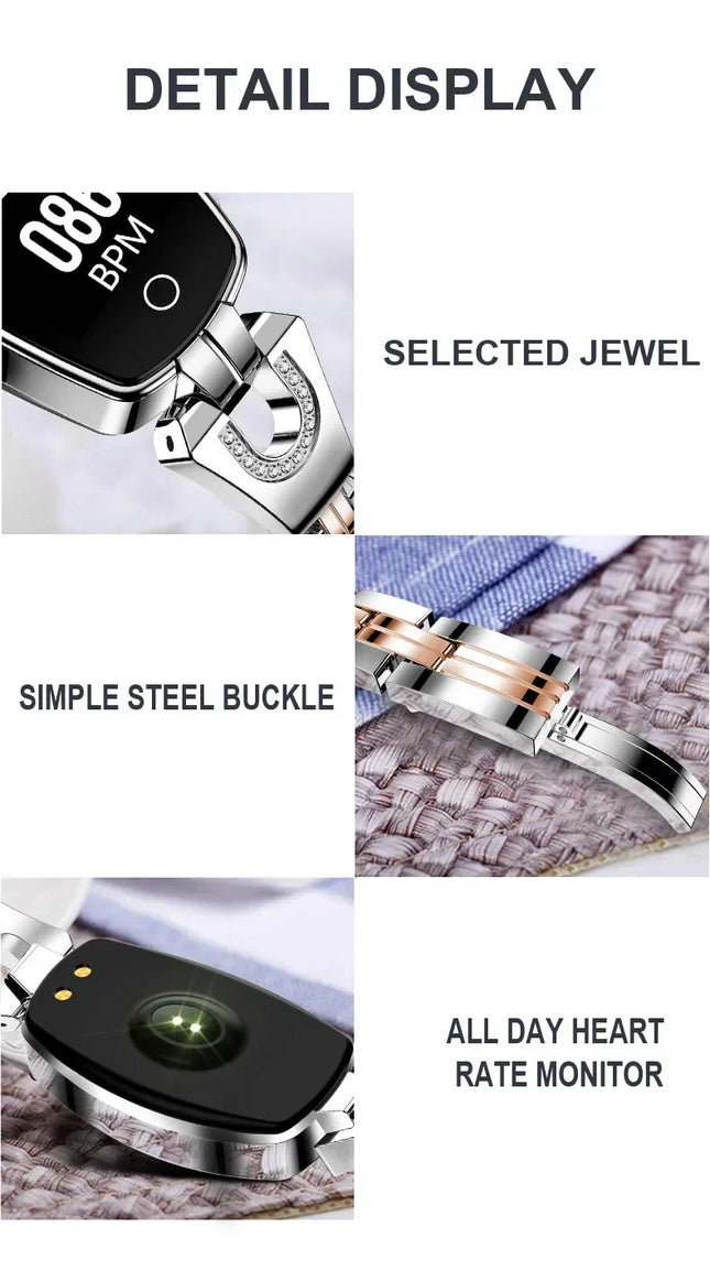 Fitness Band for Women, Fitness Tracker with Heart Rate Monitor and Sleep Tracker