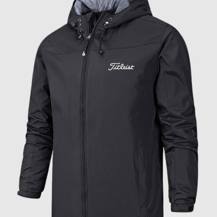 Rain Jacket for Men, Mens Raincoat with Water Repellent Breathable Shell, Windbreaker Jacket for Spring and Fall