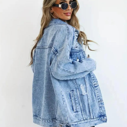 Water Repellent Jean Coat with Pockets – image 17