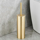 Toilet Brush Holder Gold, Stainless Steel Toilet Bowl Brush Holder, Gold Bathroom Accessories, Bathroom Storage
