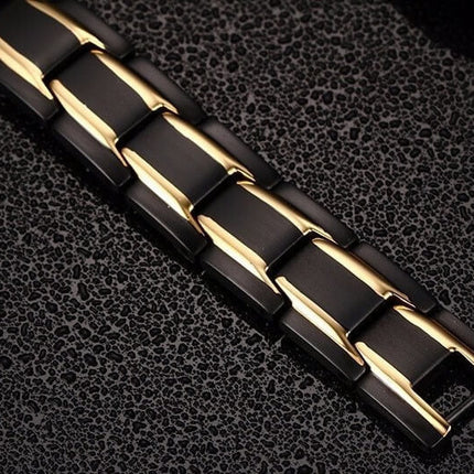 Magnetic Bracelets for Metabolism Support, Stainless Steel Bracelet with Infrared Element