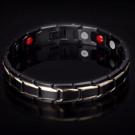 Magnetic Bracelets for Metabolism Support, Stainless Steel Bracelet with Infrared Element – image 4