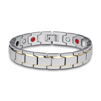 Magnetic Bracelets for Metabolism Support, Stainless Steel Bracelet with Infrared Element – image 6