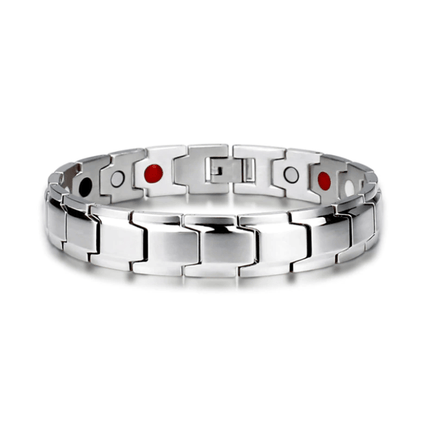 Magnetic Bracelets for Metabolism Support, Stainless Steel Bracelet with Infrared Element – image 8