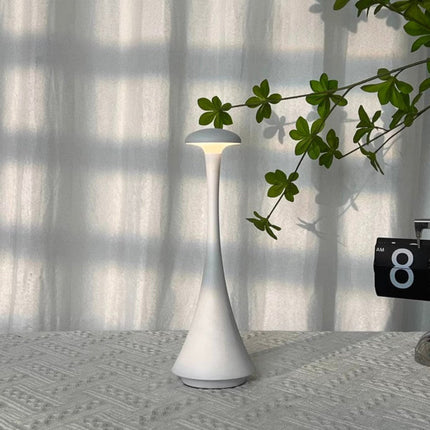 Dimmable Cordless Spire Lamp with Touch Control | Modern Aluminum Design for Versatile Home Lighting