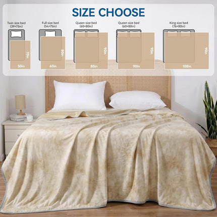 Cozy Nights | Cooling Throw Blanket for Hot Sleepers with Arc-Chill Technology | Lightweight & Breathable Summer Comfort