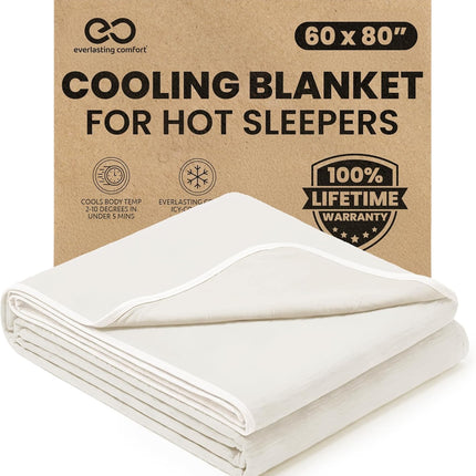 Cozy Haven | Cooling Blanket for Hot Sleepers with Breathable Fabric | Lightweight Throw for Comfort and Relief