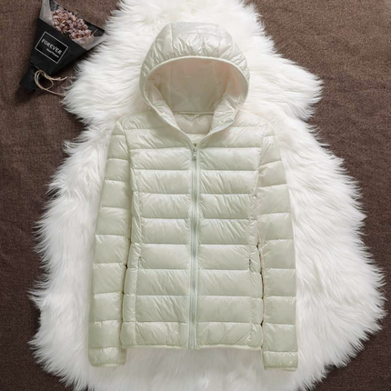 Puffer Jacket for Women, Vegan Puffer Coat – image 10