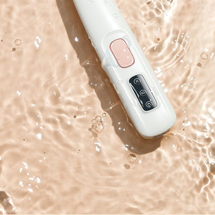 LED Dog Paw Trimmer with Wide Stainless Steel Blade | Waterproof & Cordless for Safe Grooming