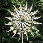 Metal Wind Spinner for Garden, Wind Spinners for Yard with Telescopic Pole, Kinetic Garden Stake, Outdoor Garden Decor