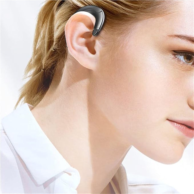 Wireless Headphones Bone Conduction, Open Ear Earphones, Bluetooth Headphones for Running, Wireless Headset with Mic