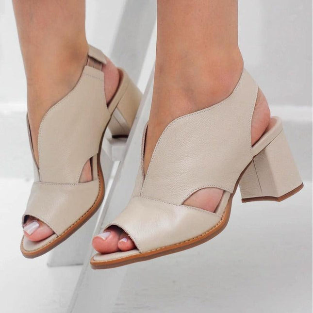 Womens Sandals, Comfortable Sandals with Adjustable Buckle – image 14