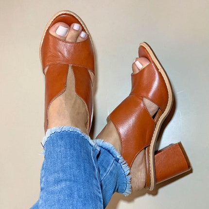 Womens Sandals, Comfortable Sandals with Adjustable Buckle – image 17