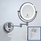 Bathroom Mirror Wall Mounted, Double Sided Magnifying Makeup Mirror with LED Option – image 5