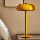 Sleek Retro Table Lamp with Touch Control & Rechargeable Design | Portable Lighting Solution for Modern Spaces