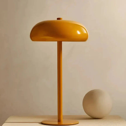 Sleek Retro Table Lamp with Touch Control & Rechargeable Design | Portable Lighting Solution for Modern Spaces