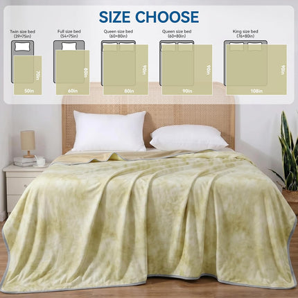 Cozy Nights | Cooling Throw Blanket for Hot Sleepers with Arc-Chill Technology | Lightweight & Breathable Summer Comfort