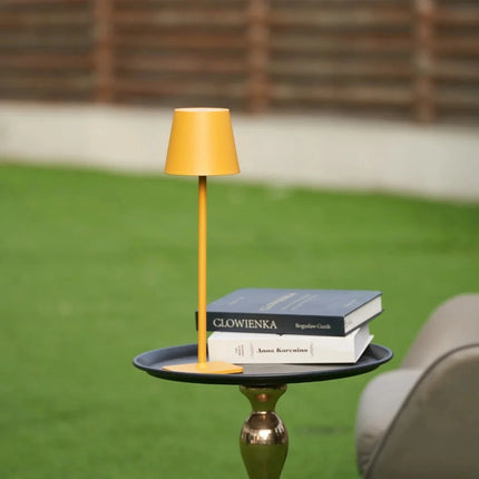 Dimmable Tall Cordless Table Lamp with Touch Control | Waterproof Design for Indoor and Outdoor Ambiance