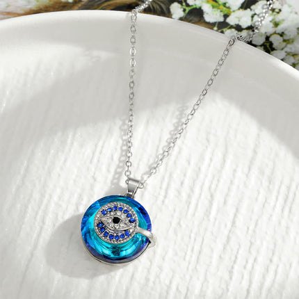 Evil Eye Necklace, Gold or Silver Pendant Necklace for Women – image 8