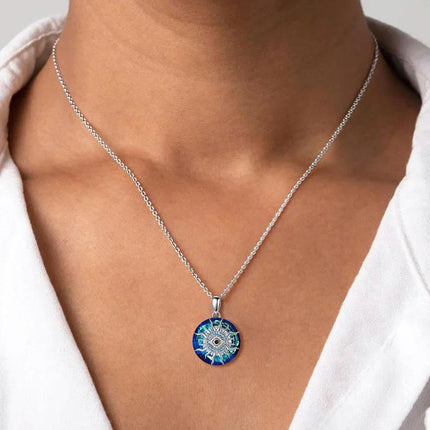 Evil Eye Necklace, Protection Amulet Necklace