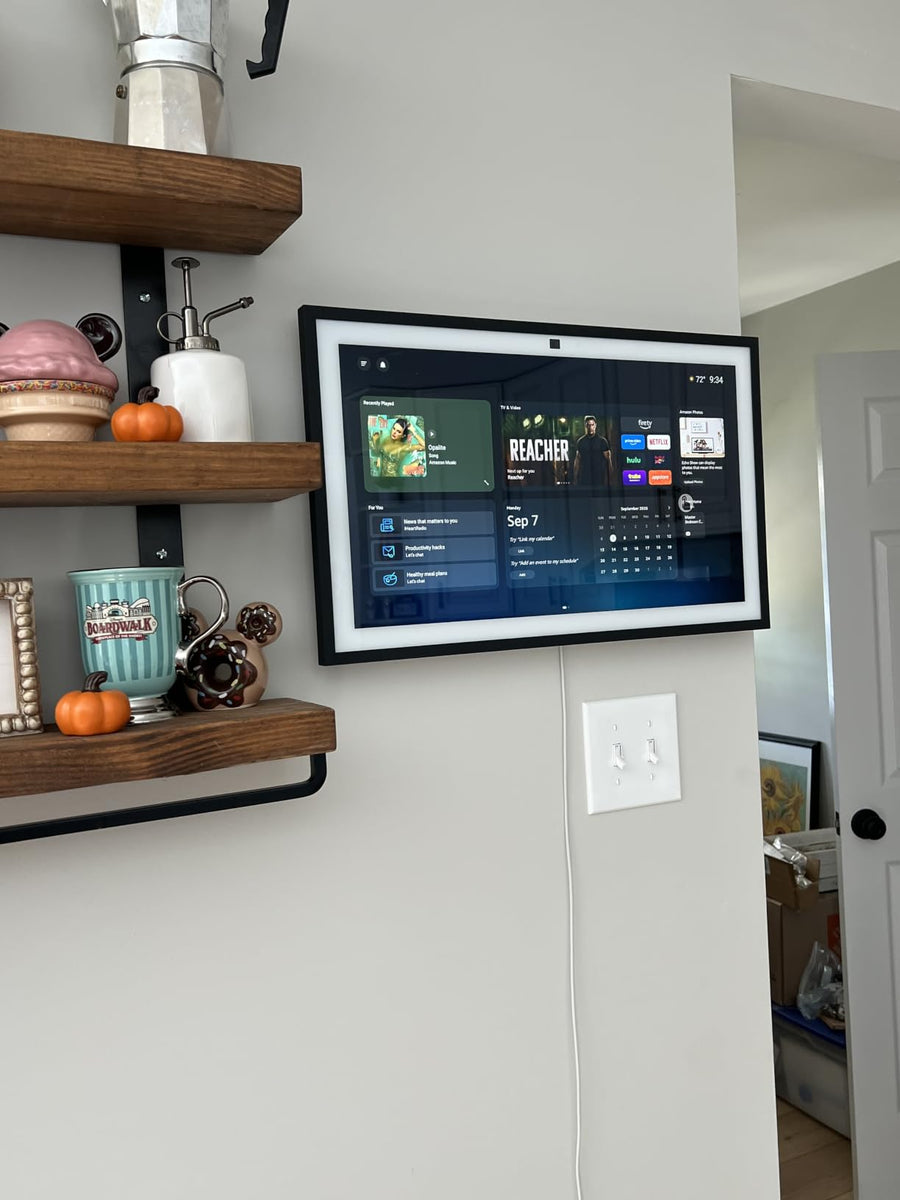 Wall-Mounted Smart Home Display with Clear Sound for Kitchen & Home
